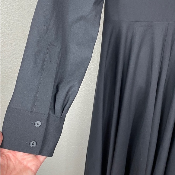 NWT Rosie Assoulin Sash Yay Dress Two Tone Wrap Maxi Black White Sz 8 - Picture 8 of 15